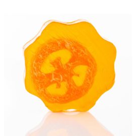 113227 Ancient Wisdom Tvål Loofah Soap - Orange
