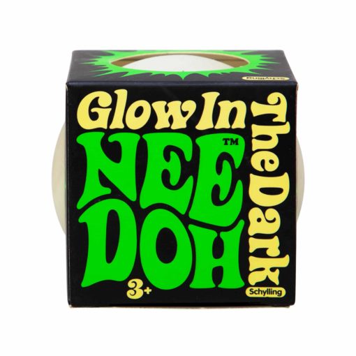 113237-9 Schylling Stressboll Nee-Doh Glow In The Dark