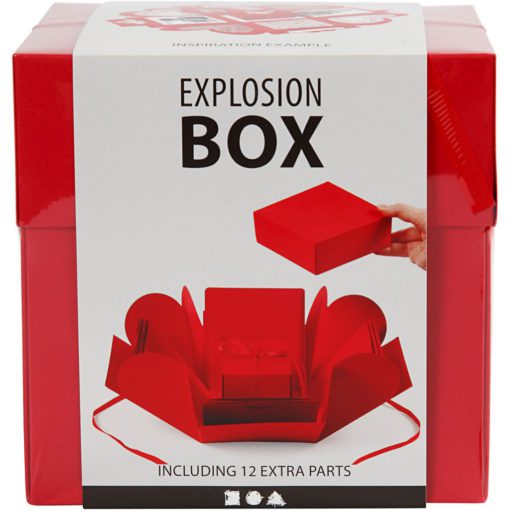 113239-1 Presentask Explosion Box Röd