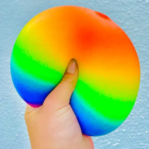 113245 Smoosho`s Stressboll Jumbo Regnbågsfärgad20