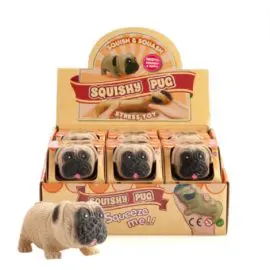 113246 Stressboll Squishy Pug