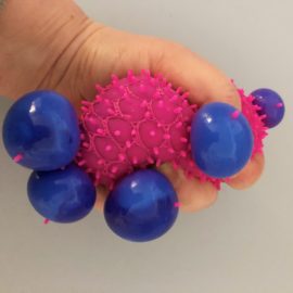 113248-4 Stressboll Mesh Ball with Spikes