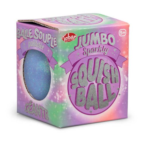 113260-4 Tobar Stressboll Jumbo Sparkly Squishball