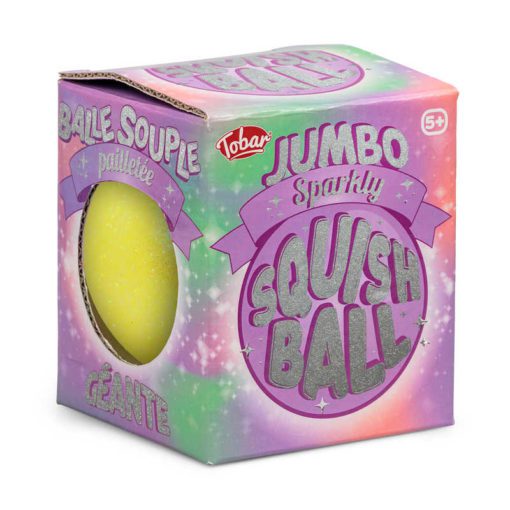 113260-5 Tobar Stressboll Jumbo Sparkly Squishball