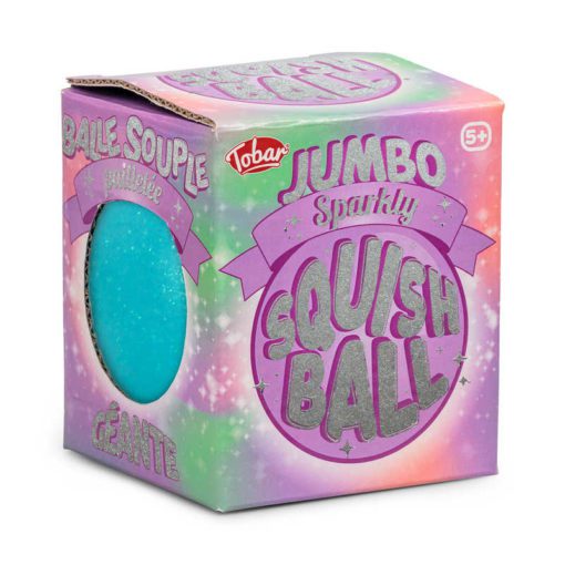 113260-6 Tobar Stressboll Jumbo Sparkly Squishball