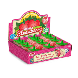 113262-1 Tobar Stressboll Squeeze Jellyball Strawberry