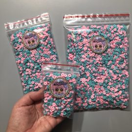 113272-1 Miniatyr Deco Cotton Candy Loop Sprinkles