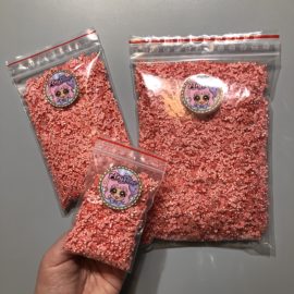 113273-2 Miniatyr Deco Candy Cane Fimo Slices
