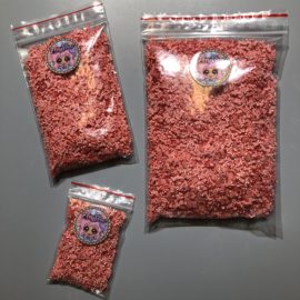 113273-3 Miniatyr Deco Candy Cane Fimo Slices