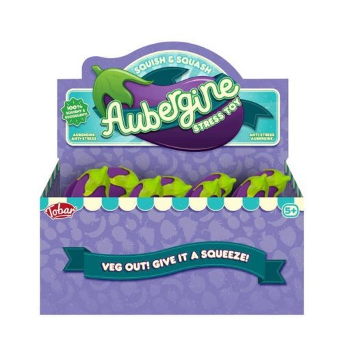 113285-4 Stressboll Squeeze Aubergine