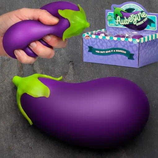 113285 Stressboll Squeeze Aubergine