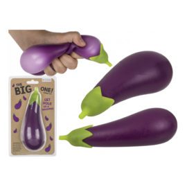 113295 Stressboll Jumbo Aubergine
