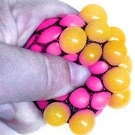 113302-1 Stressboll Mesh Ball Nyckelring