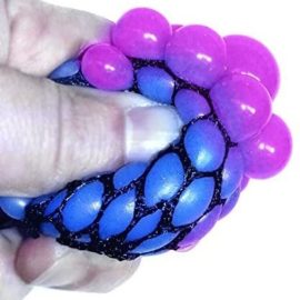 113302-3 Stressboll Mesh Ball Nyckelring