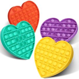 113304 Stressboll Pop It Fidget Toy Hjärta