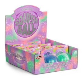 113310-4 Tobar Stressboll Skimrande Glitter