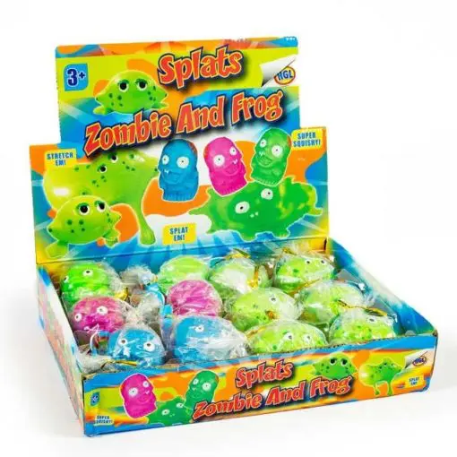 113327 Fidget Toy Splat Zombie & Frog