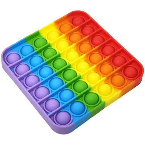 113330 Pop It Fidget Toy Rainbow
