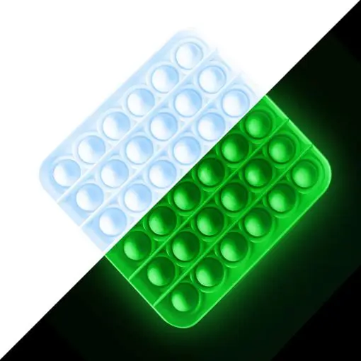 113331 Pop It Fidget Toy G.I.D. Glow-in-the-dark