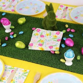 113366-1 Talking Tables Stor Påskhare Dekoration - Truly Bunny