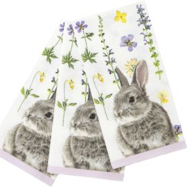 113369-2 Talking Tables Servetter Kanin 33x33 cm 20 st – Truly Bunny