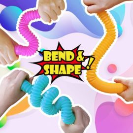 113413-2 POP Tubes Fidget Toy