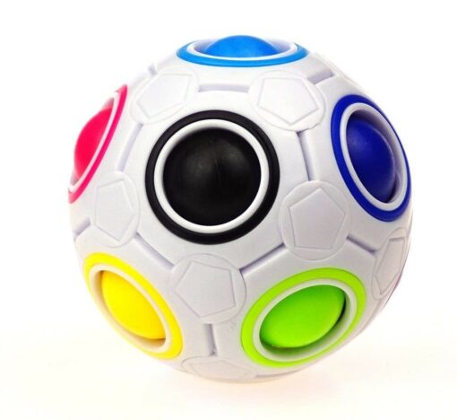 113429-3 Rainbow Puzzle Ball Fidget Toy