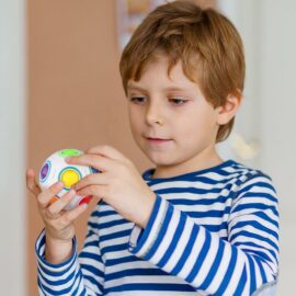 113429-5 Rainbow Puzzle Ball Fidget Toy