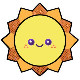 113442-3 Big Squishable Classic Sun - 38 cm