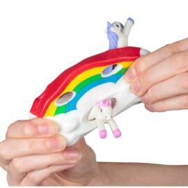 113466 Fidget Toy Stretchy Unicorn Regnbåge1