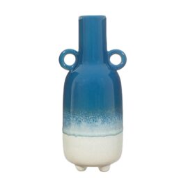 113477 Sass & Belle Hög Vas Blå Mojave Ombré-effekt – Bohemian Home