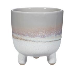 113523 Sass & Belle Kruka Stengods Grå Mojave Ombré-effekt - Bohemian Home
