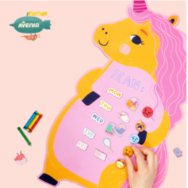 113527 Avenir Magnetisk Ritavla Unicorn1