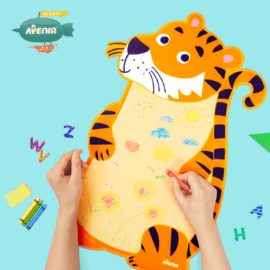 113528 Avenir Magnetisk Ritavla Tiger5