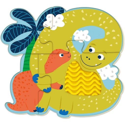 113530 AVENIR Pussel Känsel & Beröring Dinosaurie 4in18