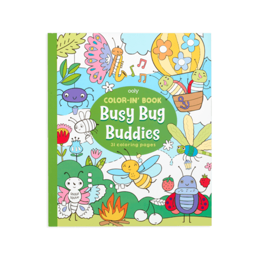 113539 OOLY Målarbok Busy Bug Buddies