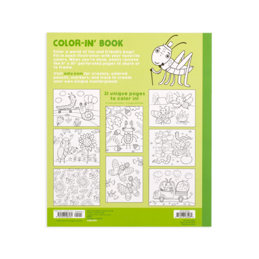 113539 OOLY Målarbok Busy Bug Buddies1