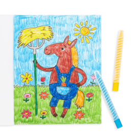 113540 OOLY Målarbok Little Farm Animals3
