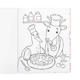113540 OOLY Målarbok Little Farm Animals4