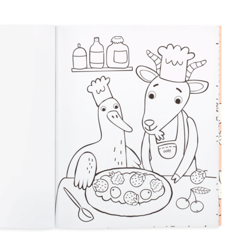 113540 OOLY Målarbok Little Farm Animals4