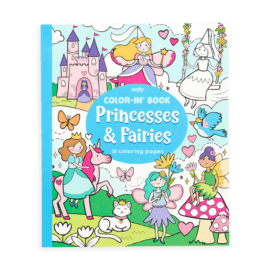 113541 OOLY Målarbok Princess & Fairies