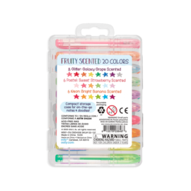 113542 OOLY Luktpennor Fruktdoft Gelpennor Mini Doodlers1