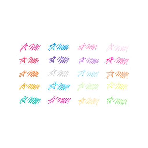 113542 OOLY Luktpennor Fruktdoft Gelpennor Mini Doodlers4
