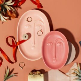 Sass & Belle Smyckesfat Abstrakt Ansikte