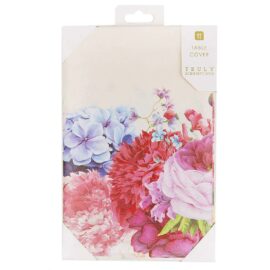 113548 Talking Tables Bordsduk Papper Blommönster - Truly Scrumptious