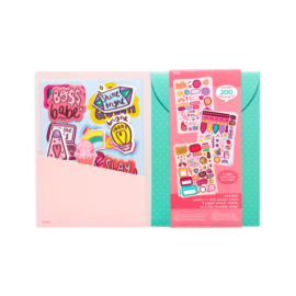 113543 OOLY Klistermärken Girl Boss Sticker Stash Set1