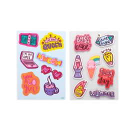 113543 OOLY Klistermärken Girl Boss Sticker Stash Set3