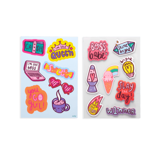 113543 OOLY Klistermärken Girl Boss Sticker Stash Set3