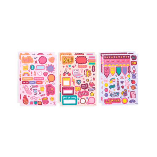 113543 OOLY Klistermärken Girl Boss Sticker Stash Set4