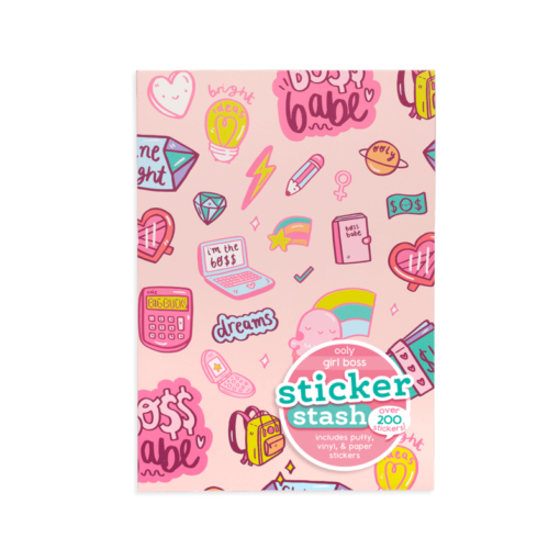 113543 OOLY Klistermärken Girl Boss Sticker Stash Set6